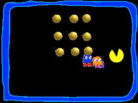 pac man mini game EASY MODE