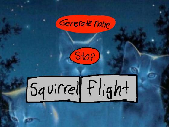 Warrior cat name generator