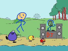 Peep: Dance with Mr. stick 1
