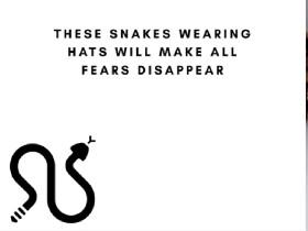Snakes Wearing Hats 1