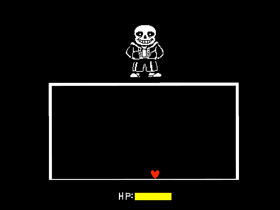 Undertale❤️ Sans fight. 1 1