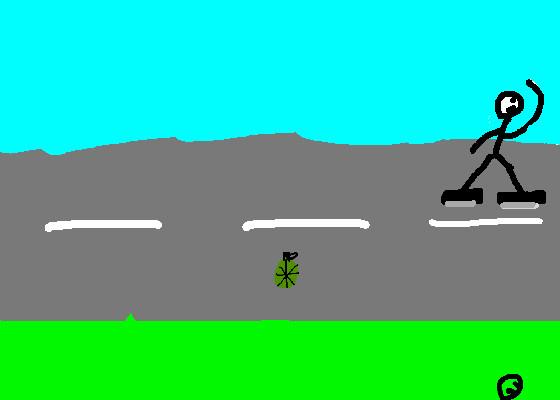 stick man run