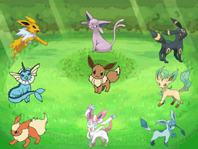 Eevee evolutions