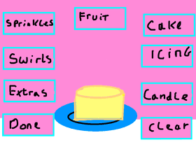 Cake decorating 🍰