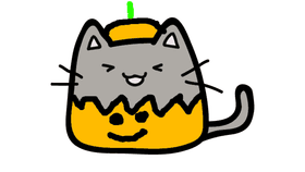 Animation Hollowen cat
