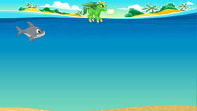 Above the ocean