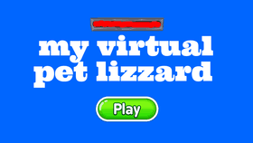 Virtual Pet lizzard