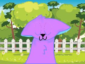 purple wolf animaded