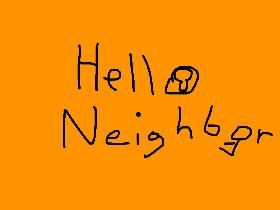 Hello Neighbor Animation 1