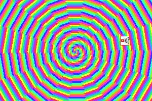 spiral rainbow illusion 1