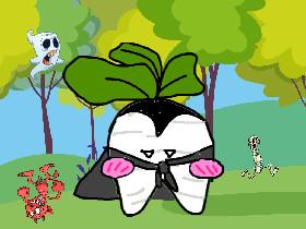 spooky radish?! :OOO