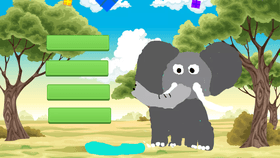 Virtual Elephant Pet Game