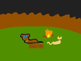 The pets with the fire 1