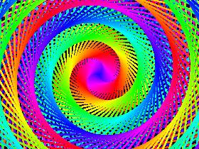(: Three Pointed Spiral :)
