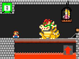 mario fights bowser 