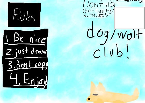 rules for wolf draw club!