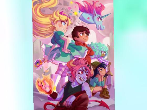 Star vs the forces of evil.