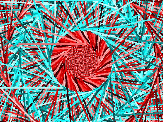 Blue and red thing