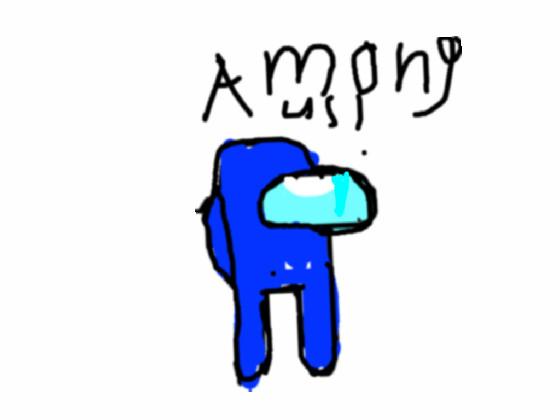 this is my among us drawing