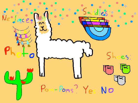 Llamalicious Dress- Up! 1