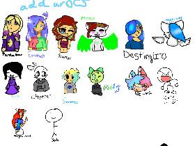 Add your oc’s! 1