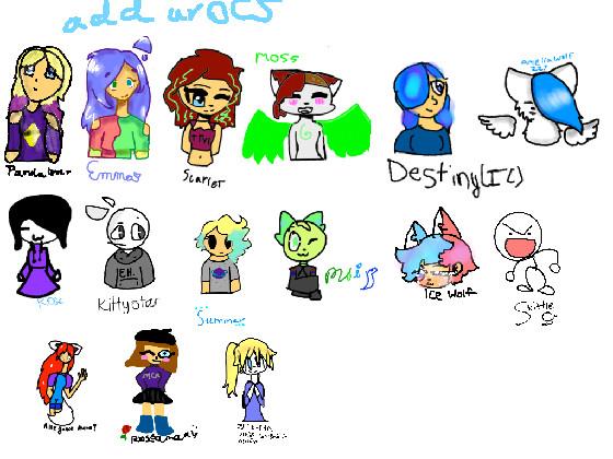 Add your oc’s! 1 1