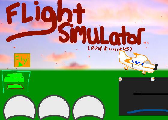 flight simulator but funny