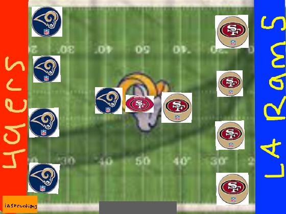 49ers vs Rams ( SF leads series 2-1) 2