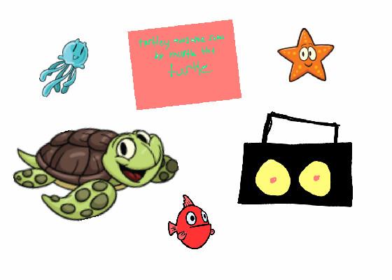 Jams with Myrtle the turtle