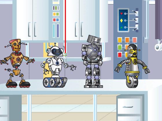 Robot dance party!!