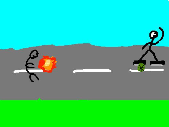 stick man run