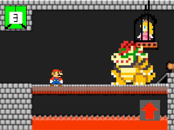 mario fights bowser  1