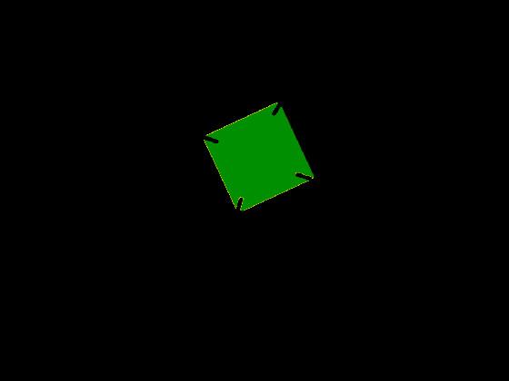 3D running square Duck