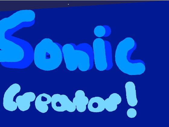 Sonic Creator 1