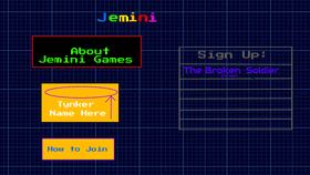 Jemini Sign Up Page