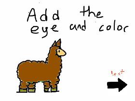 How to draw a alpaca!!