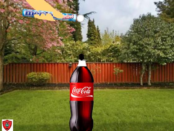 EXPLODING COKE BOTTLE!