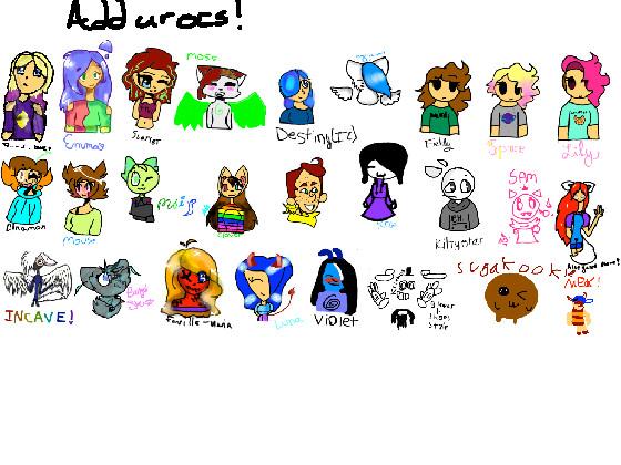 Add ur ocs! 1 1