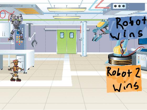 2 player races:robot vs robot 2