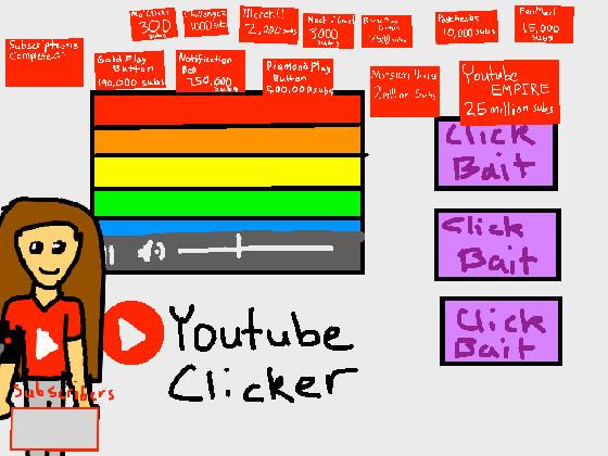 Youtuber Clicker 🎬💻🔔 1 1