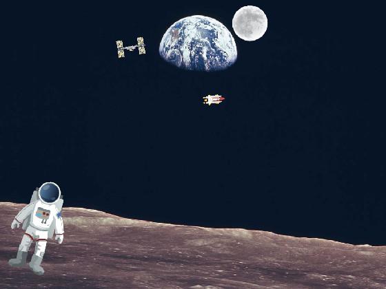 First Man on Mars!