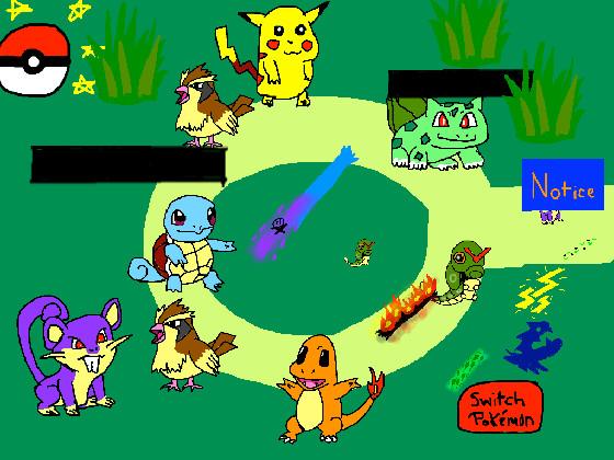 Pokemon battle & catch 1 1