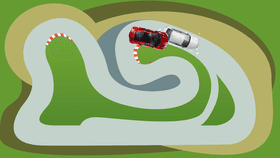 Two player car race