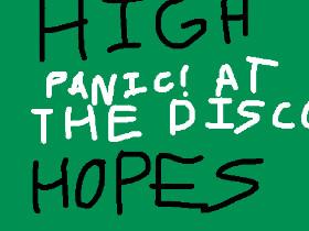 high hopes panic at the disco 2