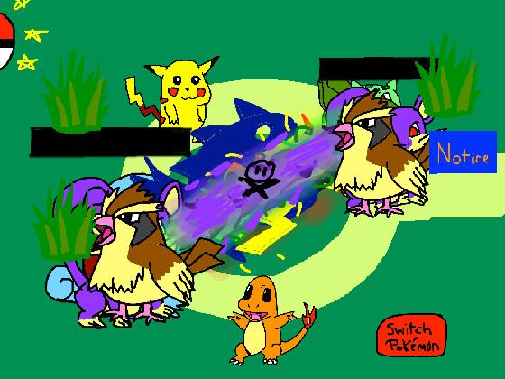 Pokemon battle & catch pokemon
