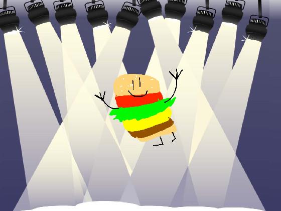 dancing burger 1