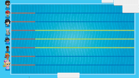Swimming Olympics remixed