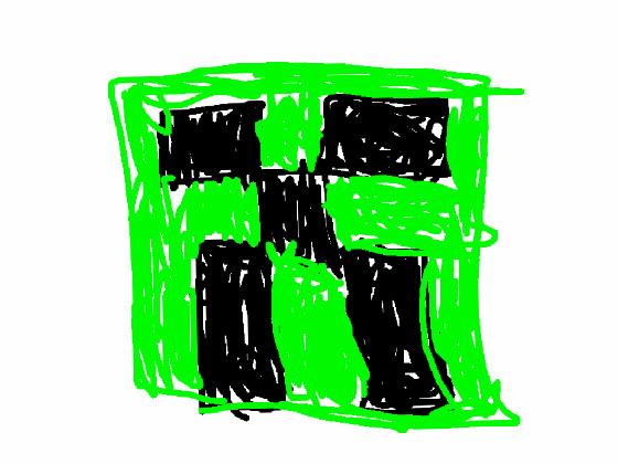 creeper drawing