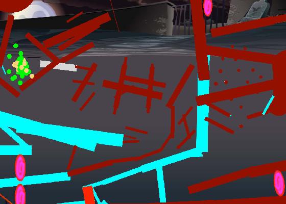 run from tan and green