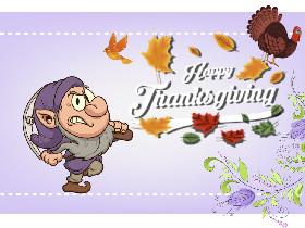 Happy thanks giving